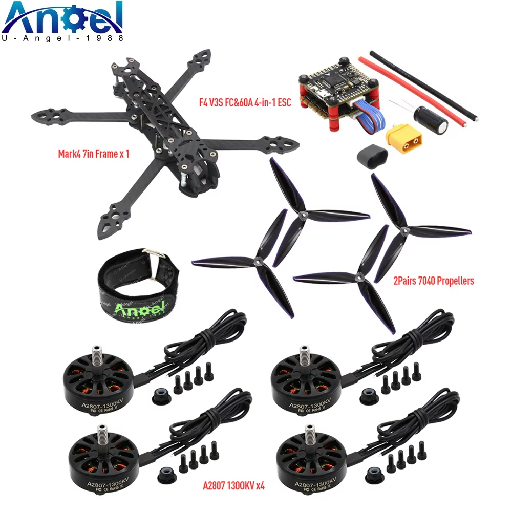 Fpv Drone Kit - Mark4 Mark 4 7 inci 295mm