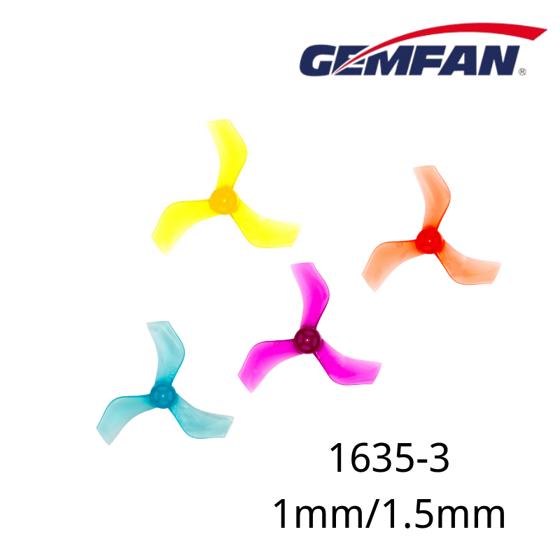 Fpv Drone Motor - Gemfan 1635 40mm 3-Blade Propeller 8