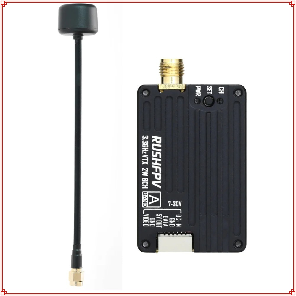 2026 RUSHFPV 3.3G 2W VTX Trans - Fpv Drone Antenna ulasan dan harga