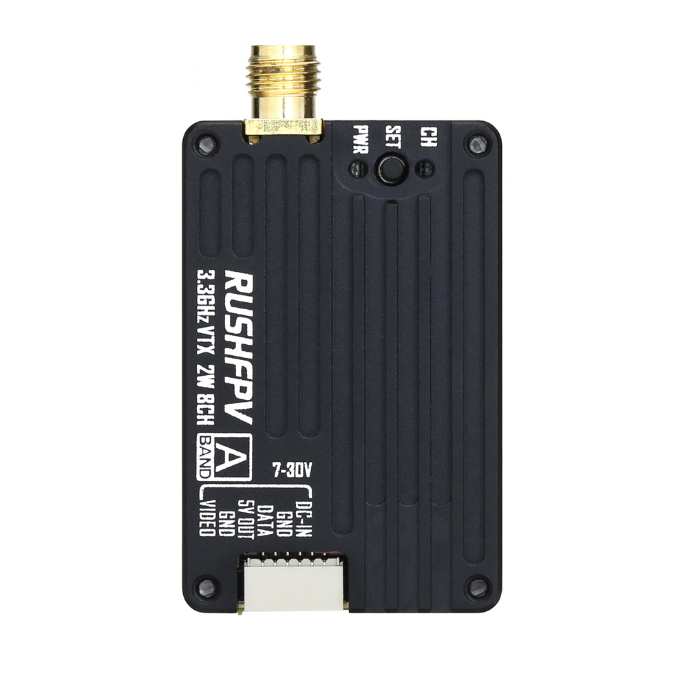 RUSHFPV 3.3G 2W VTX Transmitte - Fpv Drone Receiver ulasan dan harga
