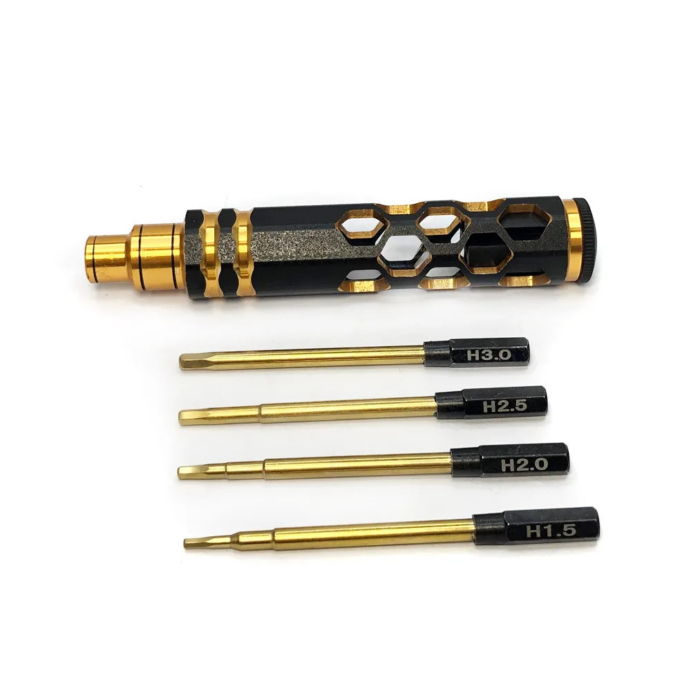 Obeng Logam 4 in 1 Set 1.5mm 2 - Fpv Drone Tool Kit ulasan dan harga