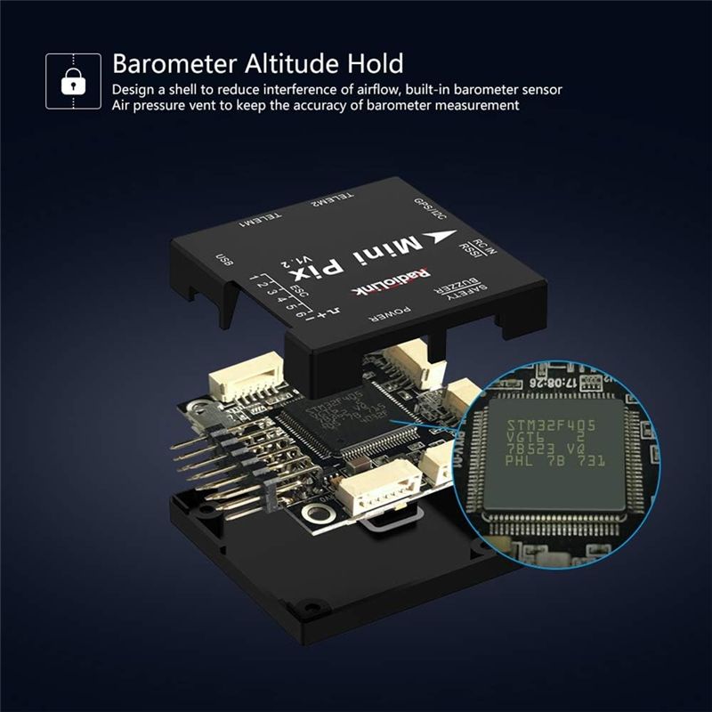 A49K-Radiolink Mini PIX Flight - Fpv Drone Flight Controller ulasan dan harga