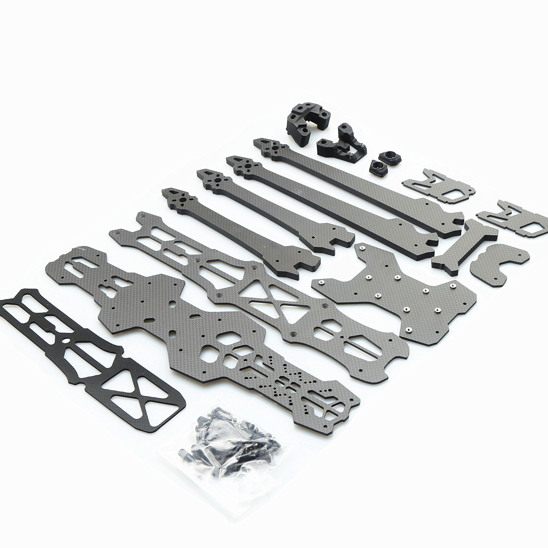 GK-V3 Drone bingkai serat karb - Fpv Drone Propeller ulasan dan harga