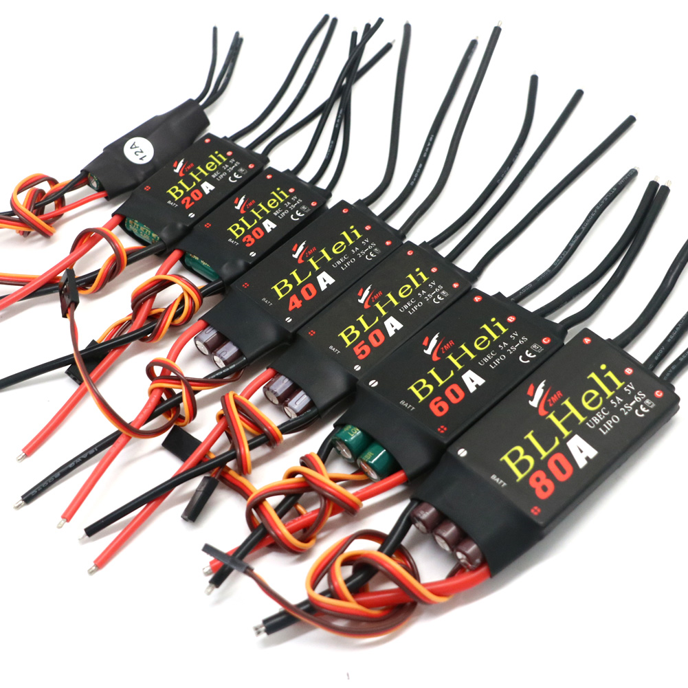BLHeli Tanpa Sikat ESC 80A 12A - Fpv Drone Battery ulasan dan harga